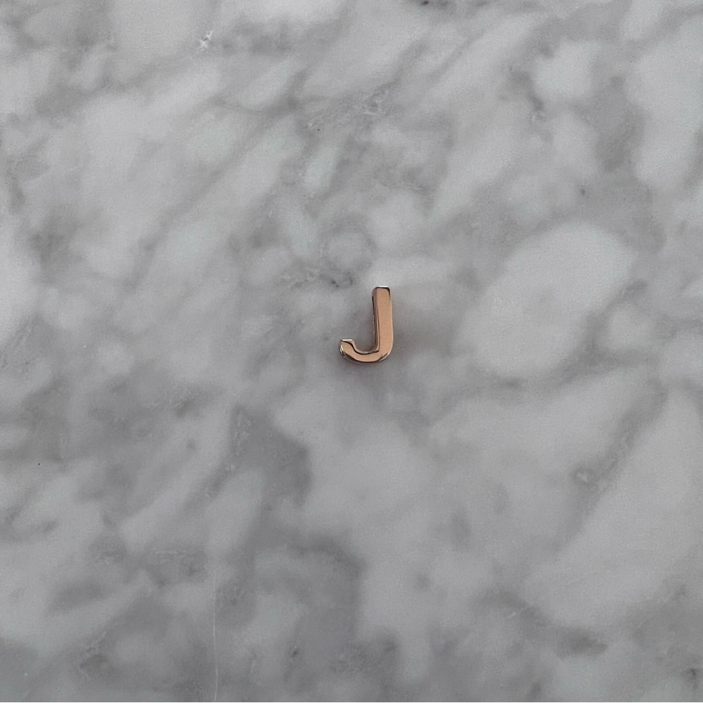 Tory Burch Charm Initial "J” Charm